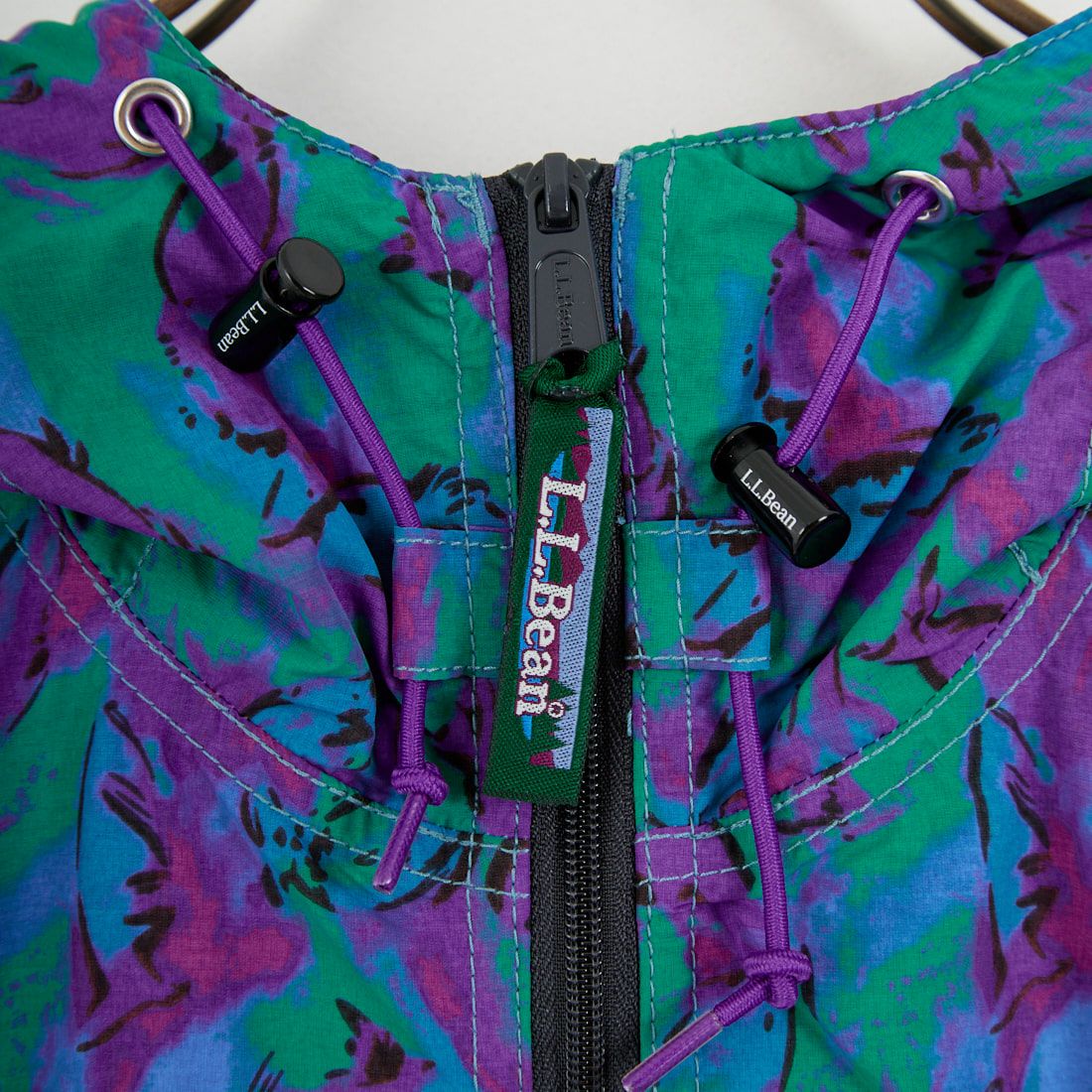 L.L.BEAN [エルエルビーン] MILO アノラックプリントパーカー [6175-3140] 90 SCHOOL