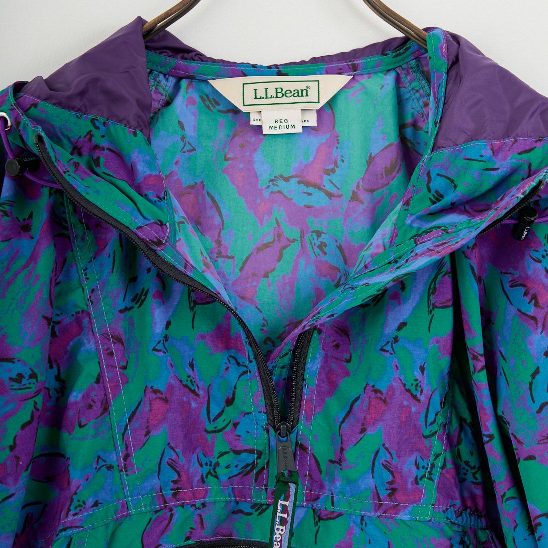 L.L.BEAN [エルエルビーン] MILO アノラックプリントパーカー [6175-3140] 90 SCHOOL