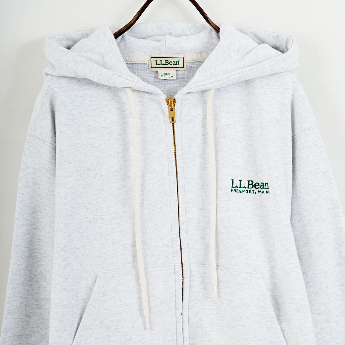 L.L.BEAN [エルエルビーン] PORTAGE フルジップフーデッドスウェット [6175-3150] 19 BIRCH