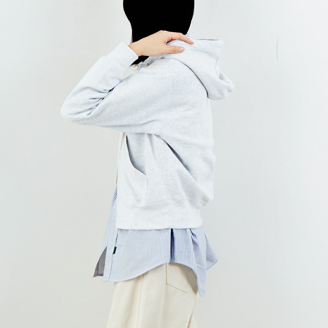 L.L.BEAN [エルエルビーン] PORTAGE フルジップフーデッドスウェット [6175-3150] 19 BIRCH