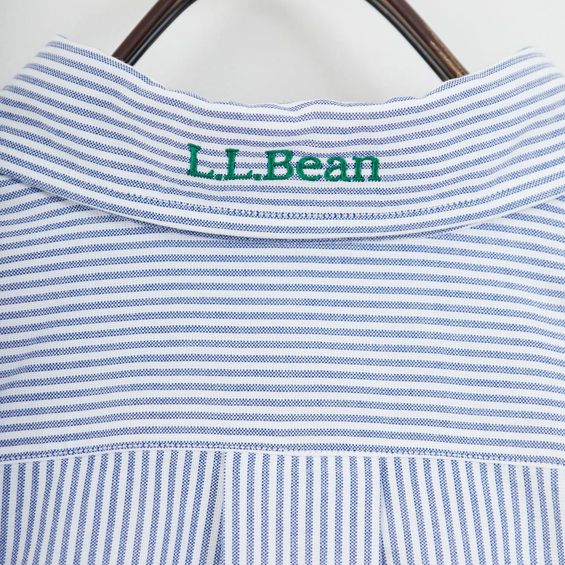 L.L.BEAN [エルエルビーン] ORONO ロングスリーブシャツ [6175-3143] 90 NAVY/WH