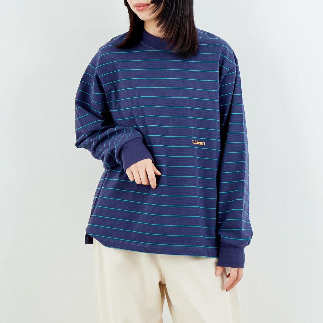 93 NVY/TEA&&モデル身長：162cm 着用サイズ：S&&