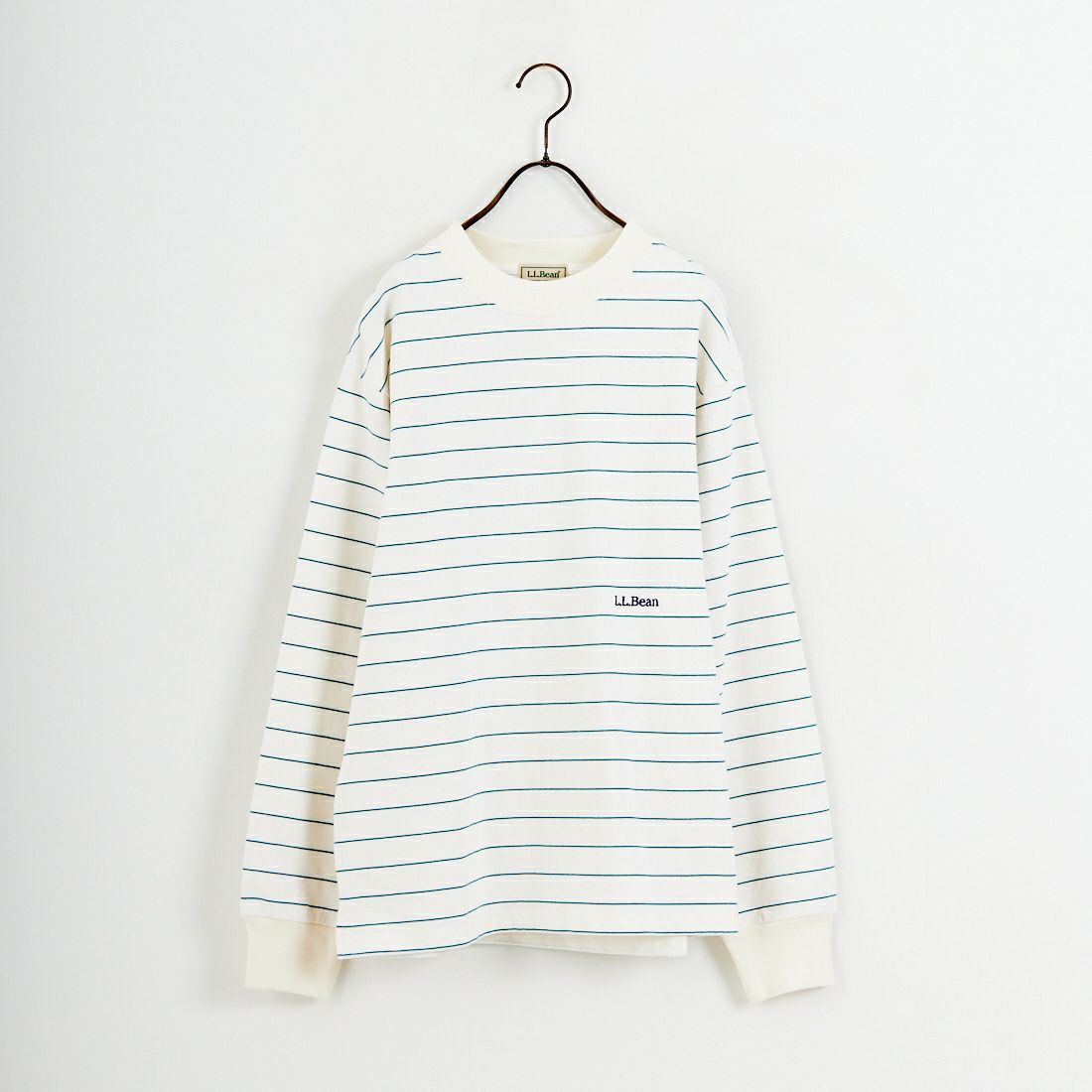 L.L.BEAN [エルエルビーン] Union ロングスリーブボーダーTシャツ [6175-3053] 90 OFF/GRN