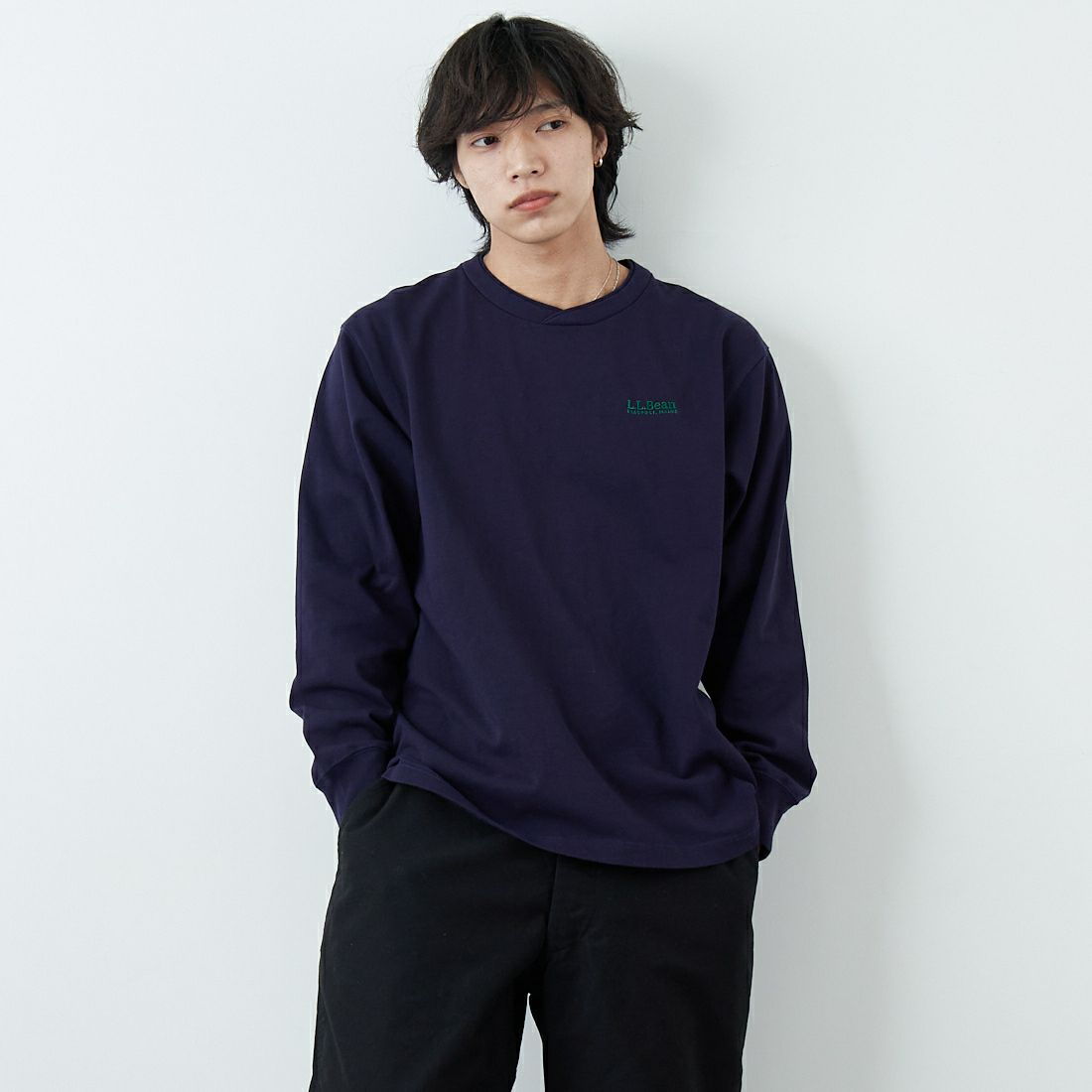67 NAVY&&モデル身長：180cm 着用サイズ：M&&