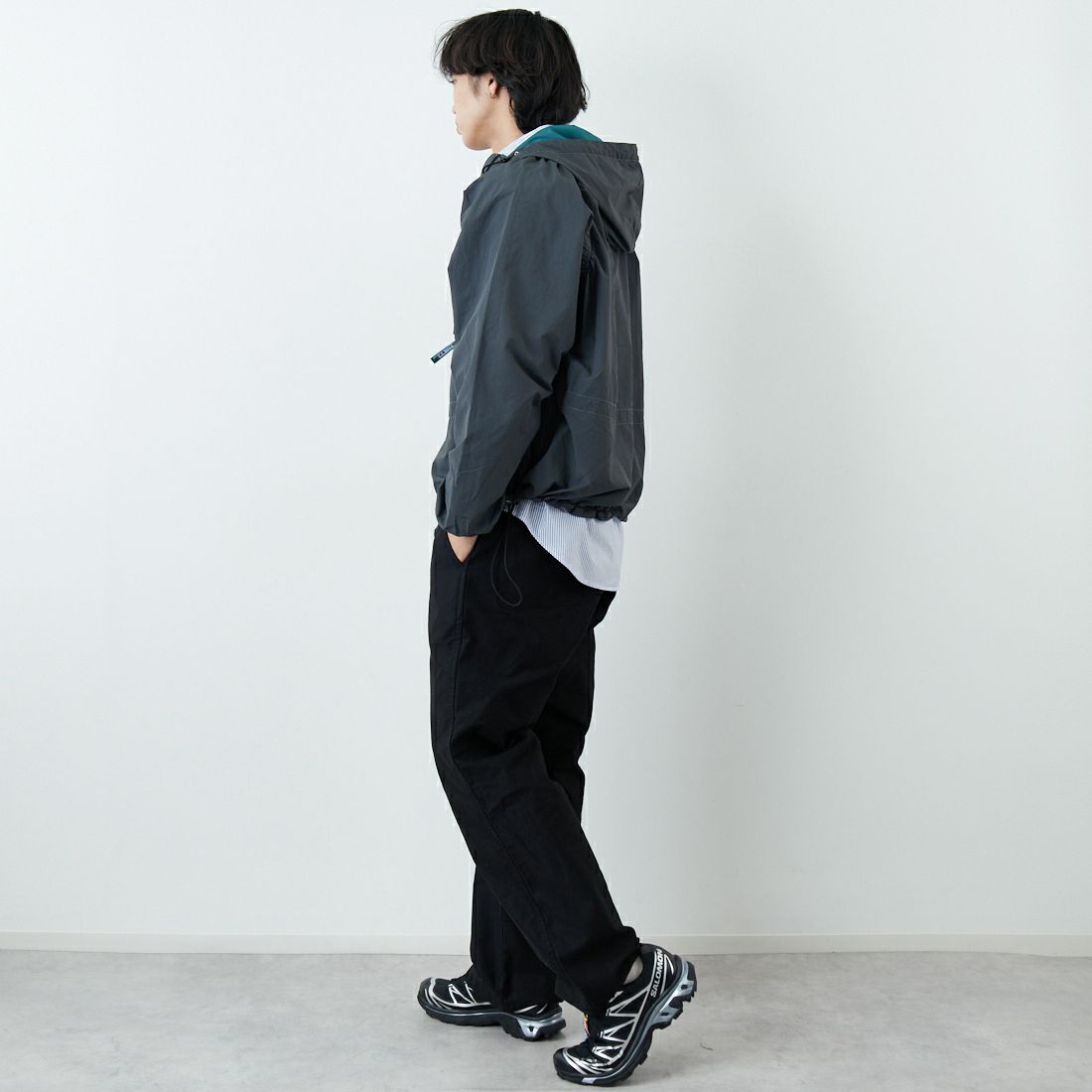 L.L.BEAN [エルエルビーン] MILO アノラックパーカー [6175-3039] 48 NIGHT &&モデル身長：179cm 着用サイズ：L&&