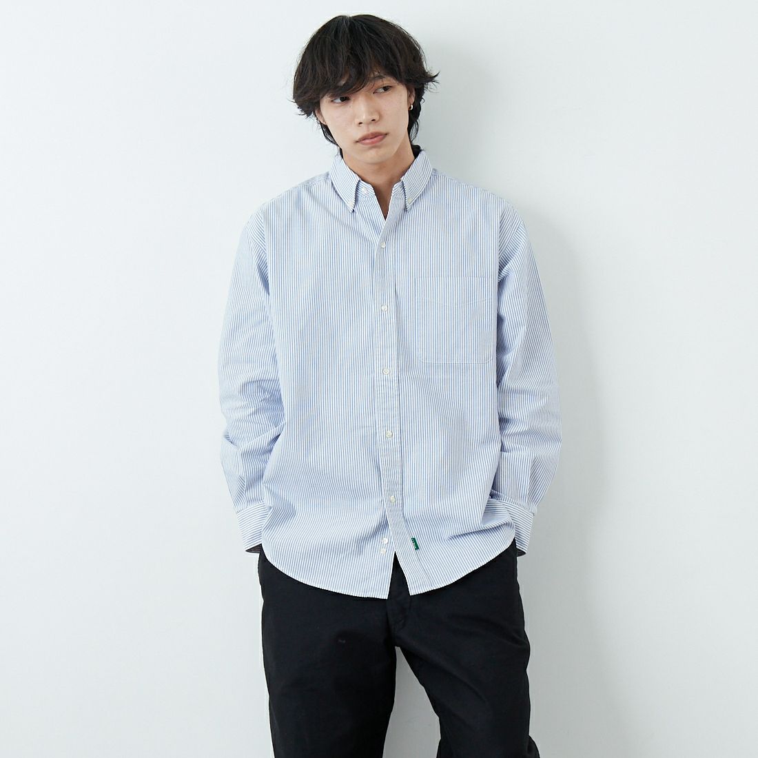 90 NAVY/WH&&モデル身長：179cm 着用サイズ：L&&