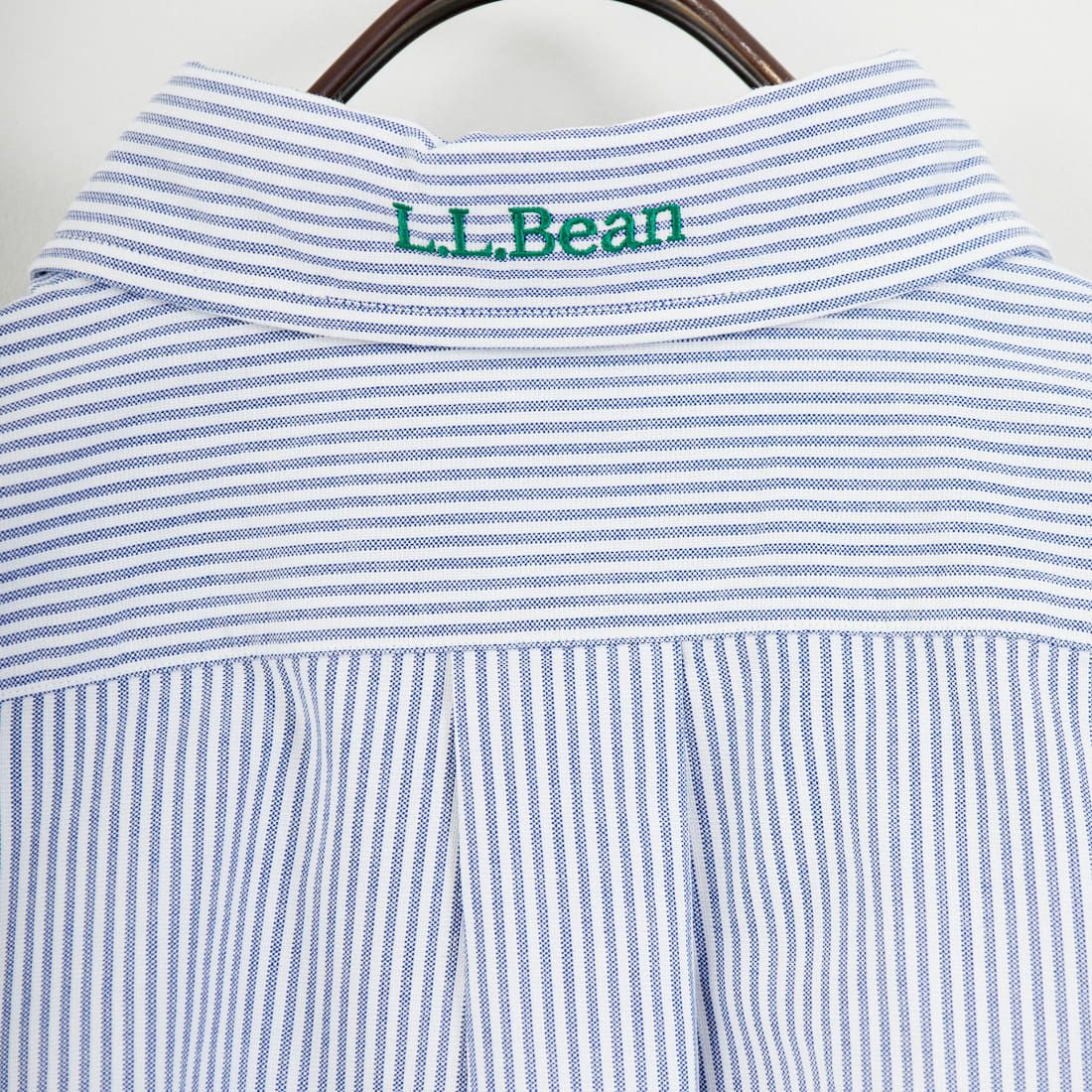L.L.BEAN [エルエルビーン] ORONO ロングスリーブシャツ [6175-3043] 90 NAVY/WH