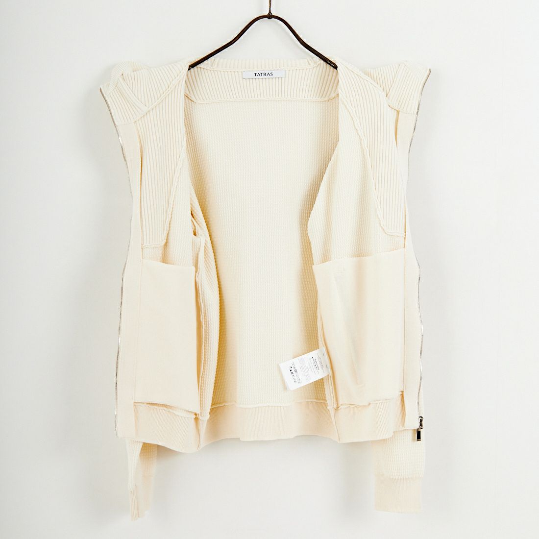 TATRAS [タトラス] ANAFI/アナフィ ニットブルゾン [MCKZ0345053588] IVORY