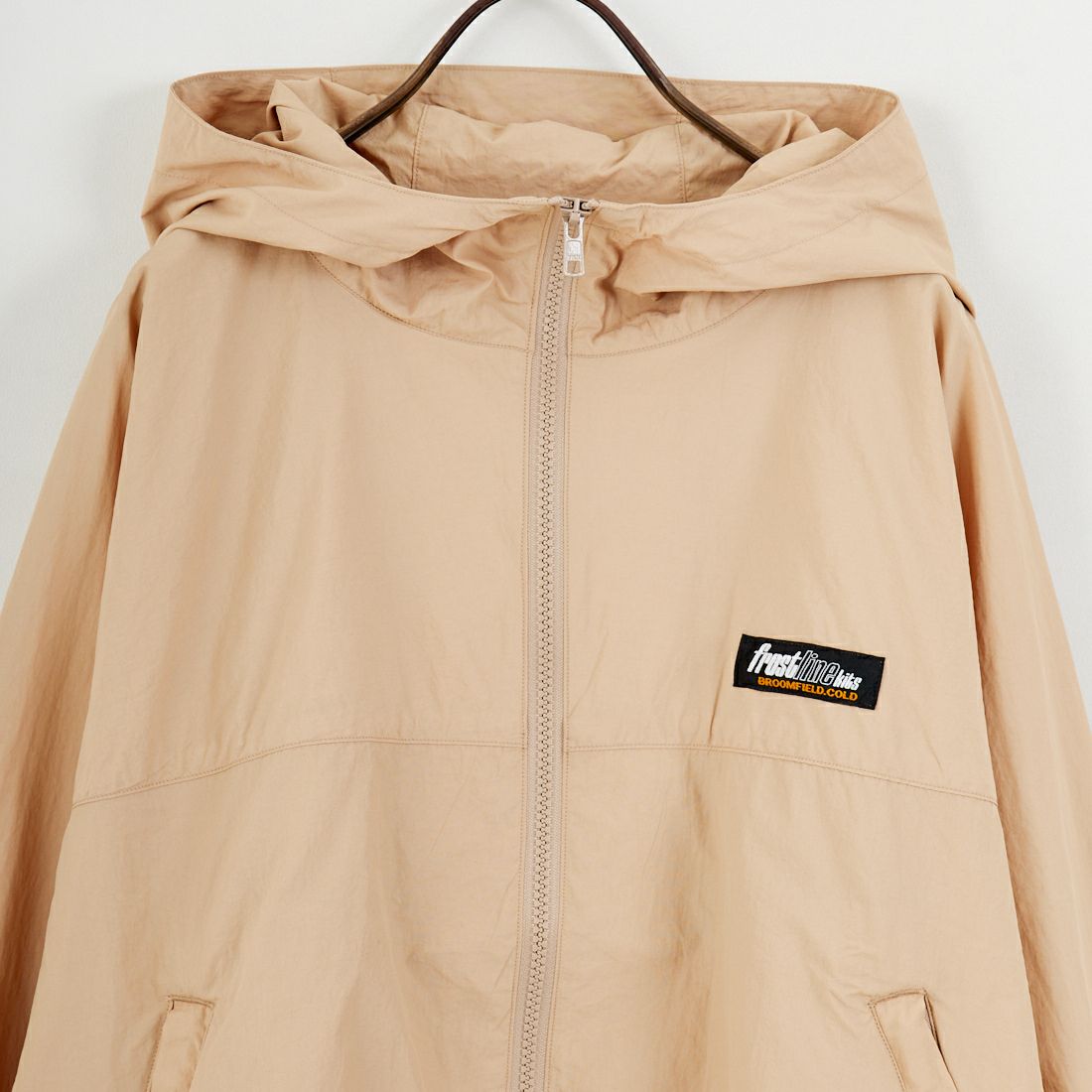 frostline [フロストライン] 別注 ナイロンフードジャケット [FL24-JK-IN6-JF] BEIGE