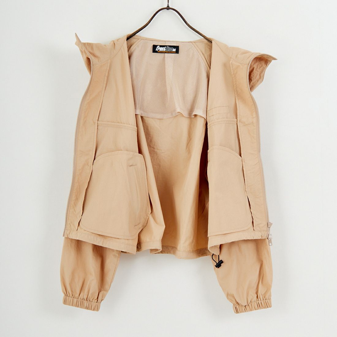 frostline [フロストライン] 別注 ナイロンフードジャケット [FL24-JK-IN6-JF] BEIGE