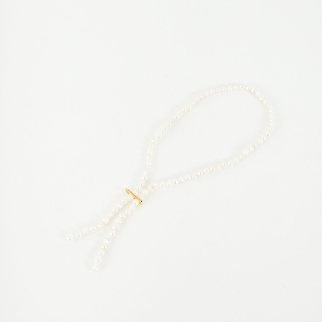 EO [イオ] パール ラリエットネックレス [EO-169] WH/GOLD
