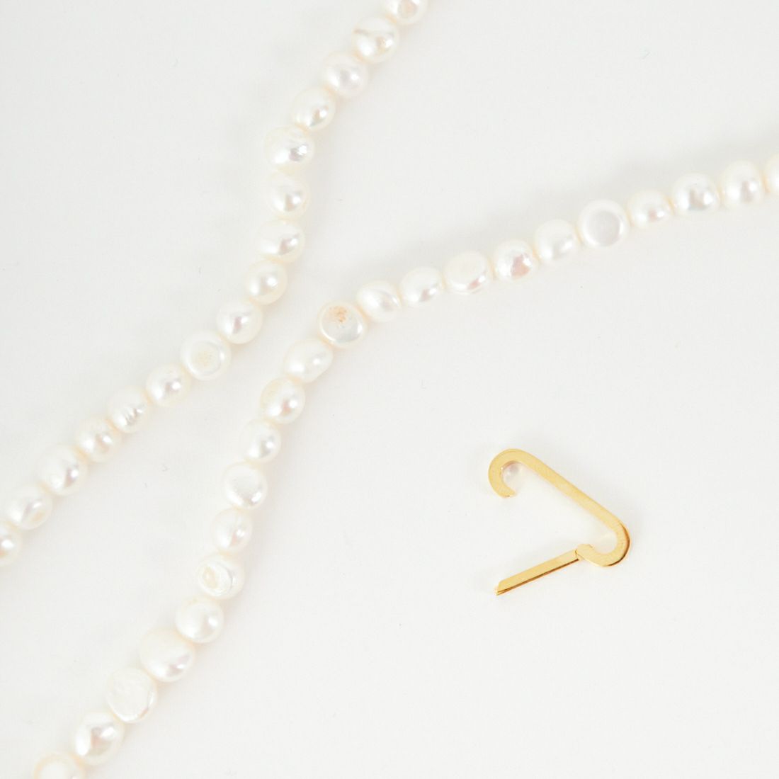 EO [イオ] パール ラリエットネックレス [EO-169] WH/GOLD