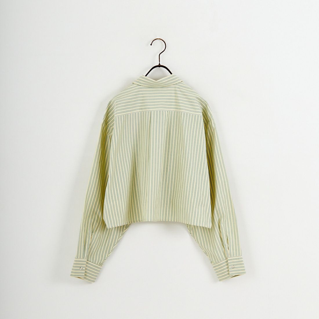 UNIVERSAL OVERALL [ユニバーサルオーバーオール] 別注 ショート丈 ビッグポケットストライプシャツ [U2533158IN-JF] ﾚﾓﾝ