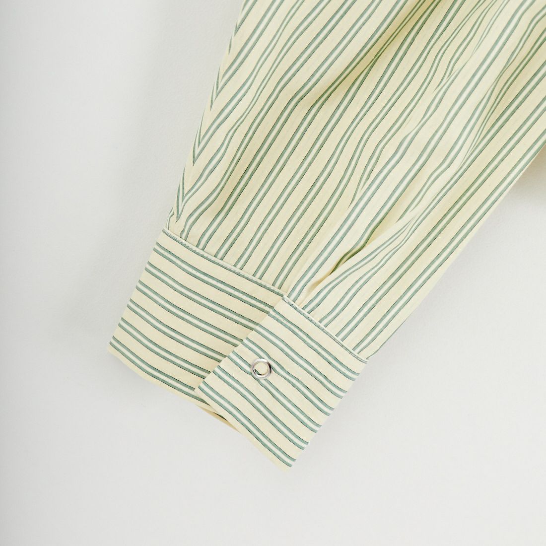 UNIVERSAL OVERALL [ユニバーサルオーバーオール] 別注 ショート丈 ビッグポケットストライプシャツ [U2533158IN-JF] ﾚﾓﾝ