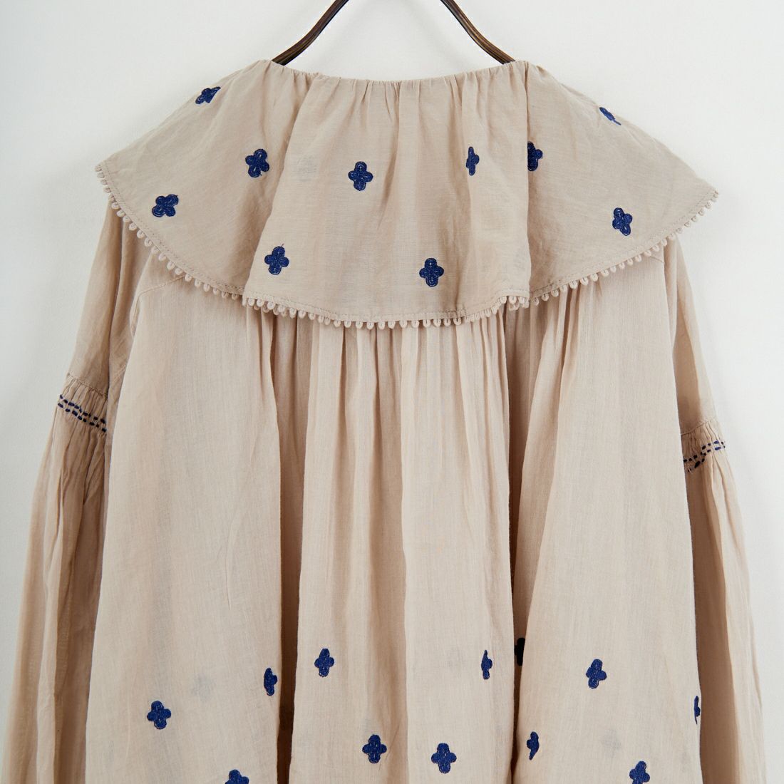 tumugu: [ツムグ] カディコットン刺繍ブラウス [TB25434] 12 GRAYGE