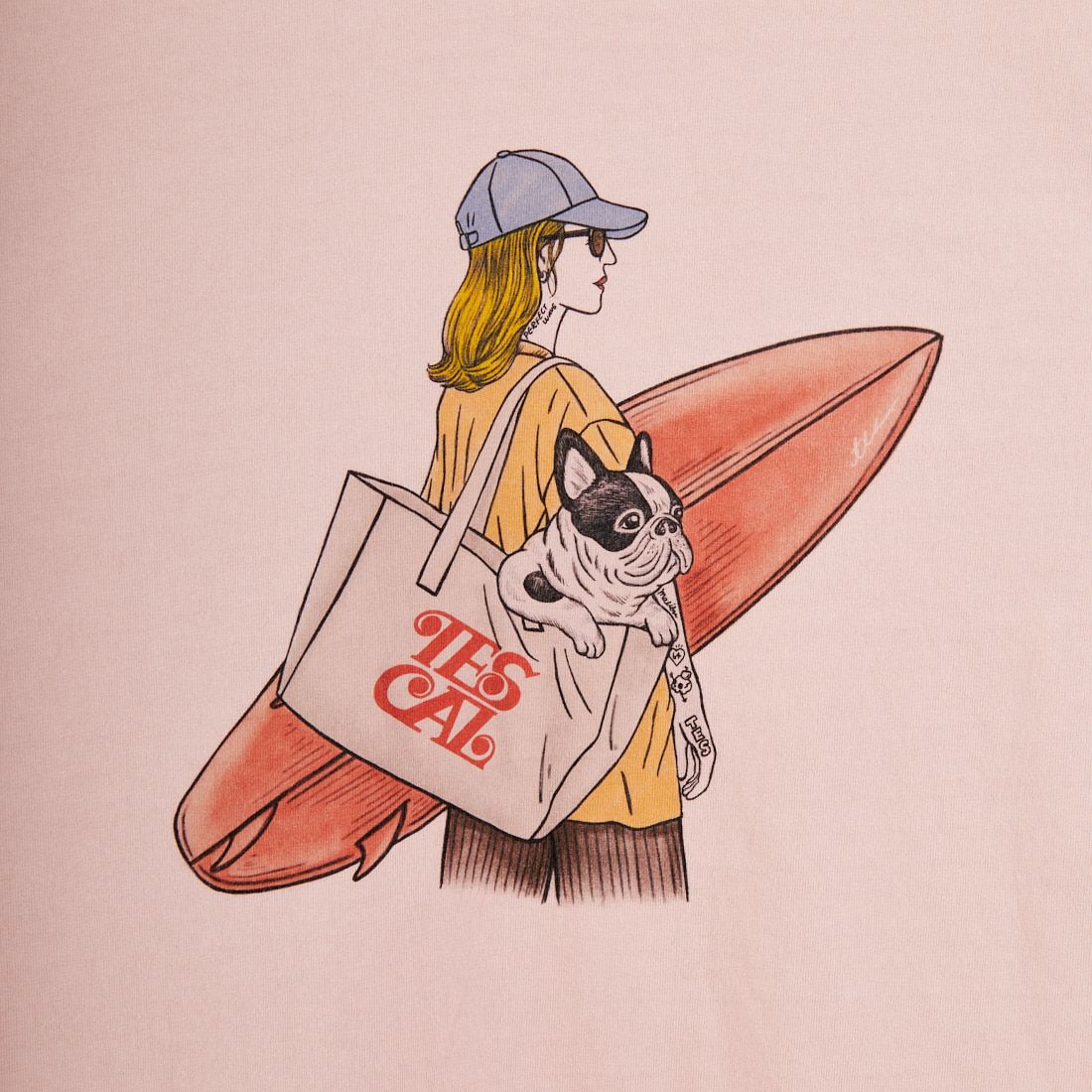 The Endless Summer [エンドレスサマー] MALIBU GIRL ロングスリーブTシャツ [FH-26374316] 15 PINK