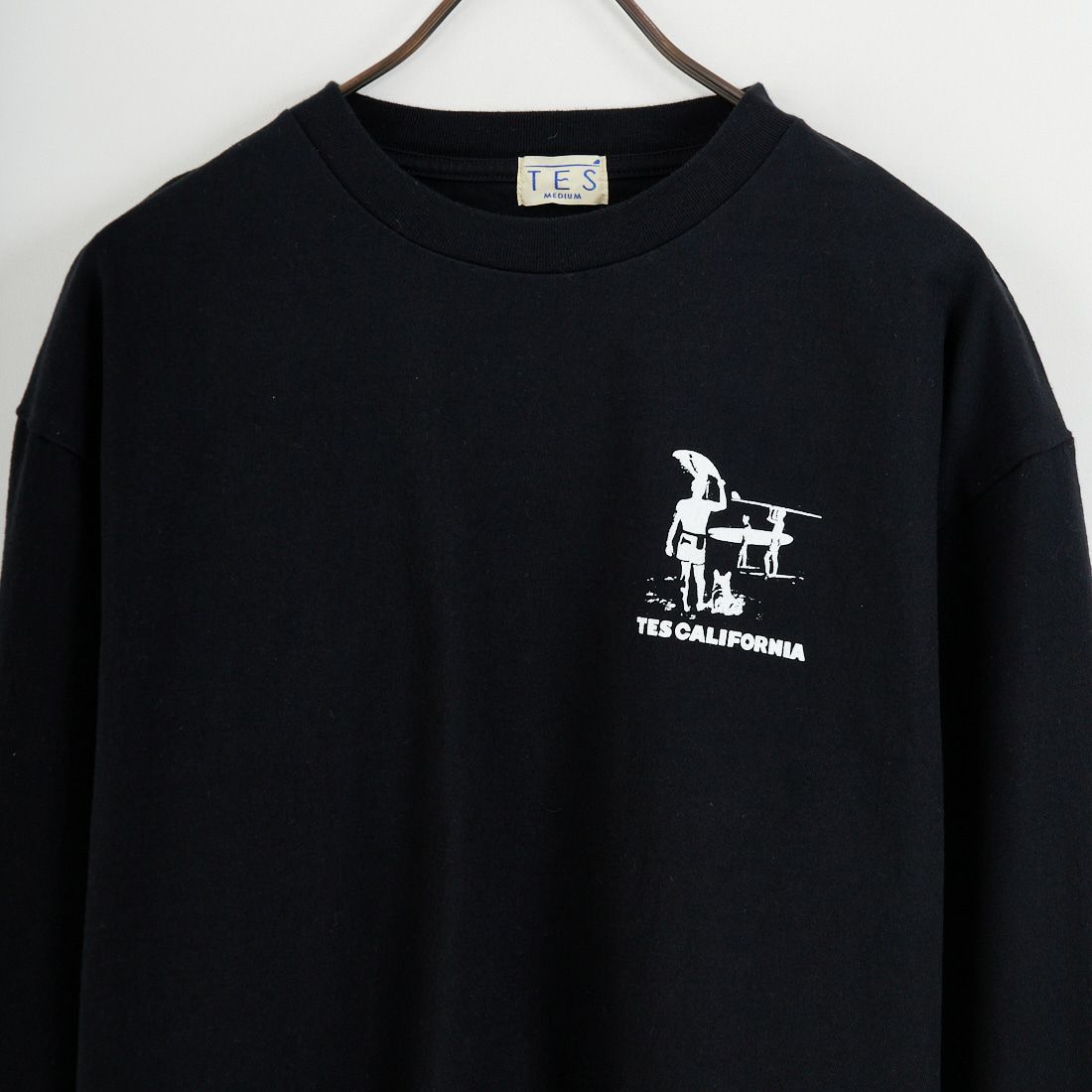 The Endless Summer [エンドレスサマー] THE ENDLESS SUMMER ロングスリーブTシャツ [FH-26374304] 01 BLACK