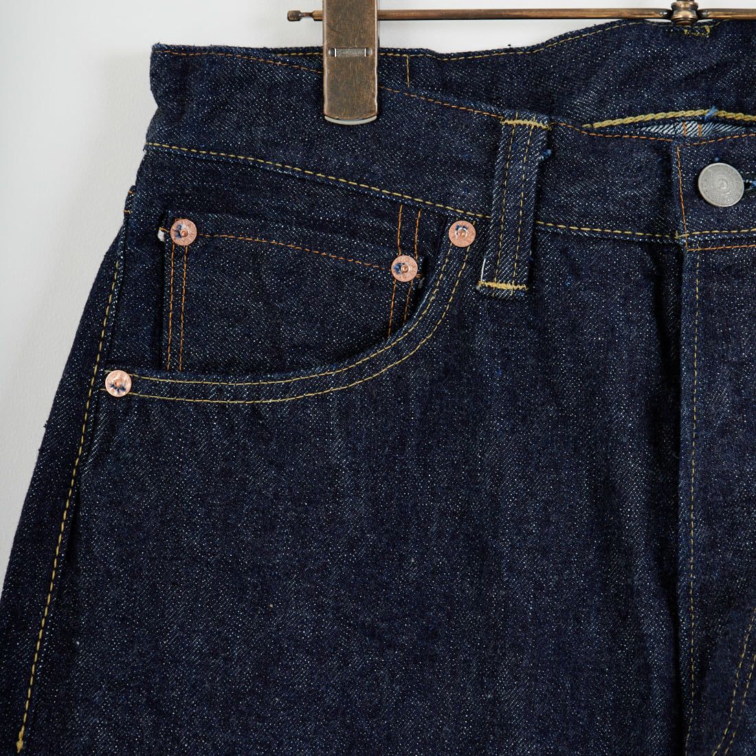 SUGAR CANE [シュガーケーン] 13oz デニムウエストオーバーオールズ 2025年モデル [SC420252] 421 A.NAVY
