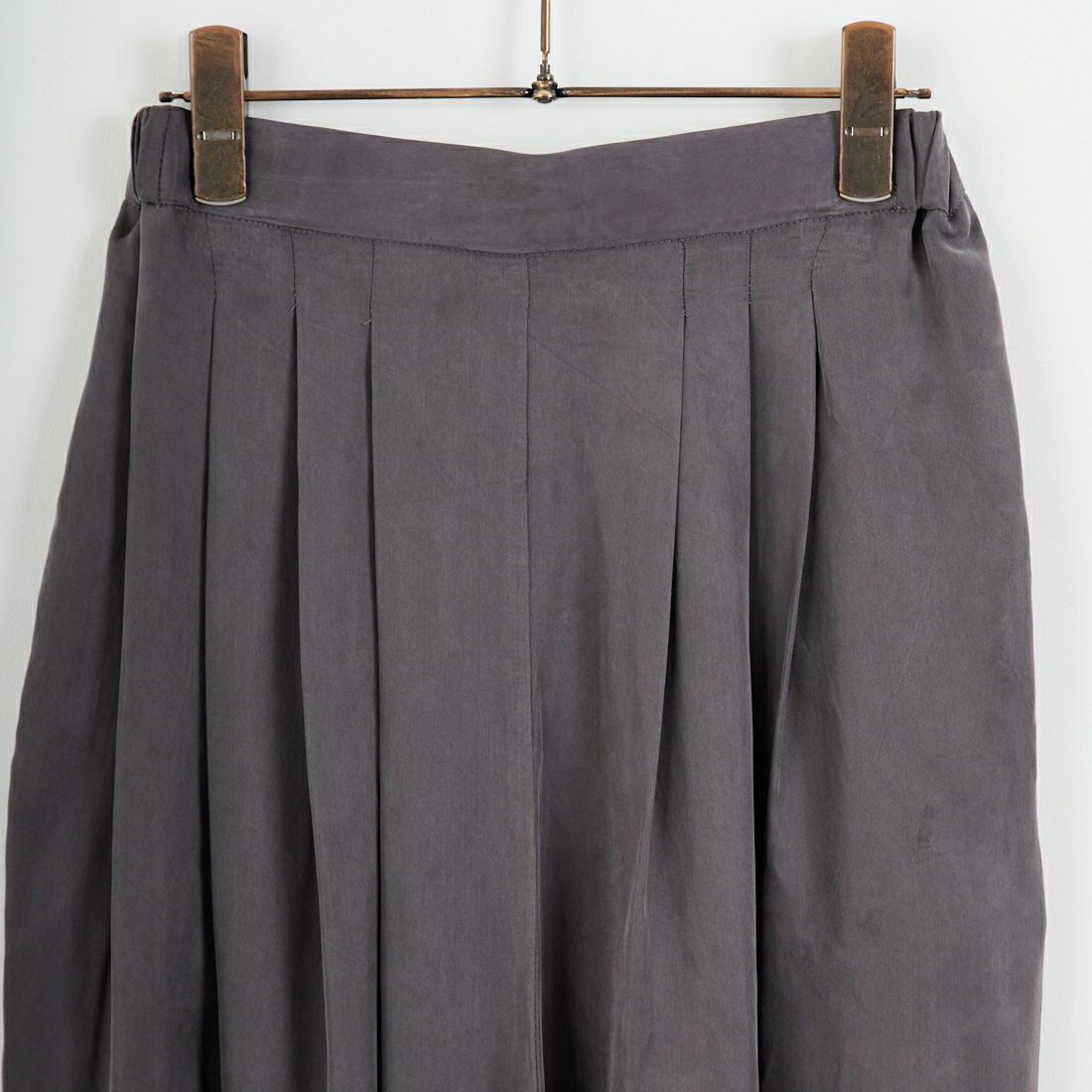 CLOCHE [クロシェ] キュプララフタックワイドパンツ [61286506] ﾁｬｺｰﾙ