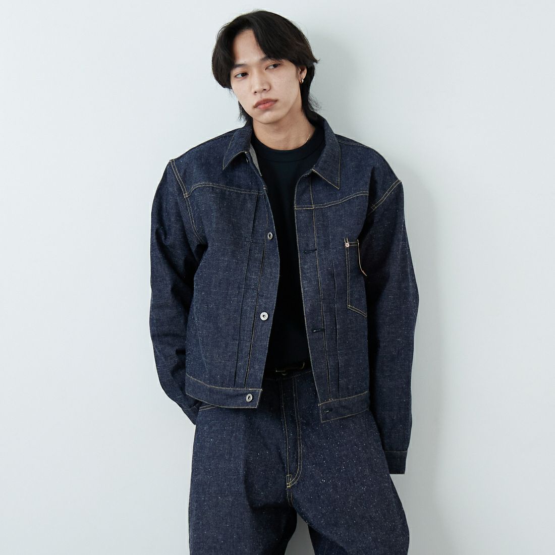 GOLD [ゴールド] 11.5oz デニムブラウス WW2モデル [GL15860N] 420 N.NAVY