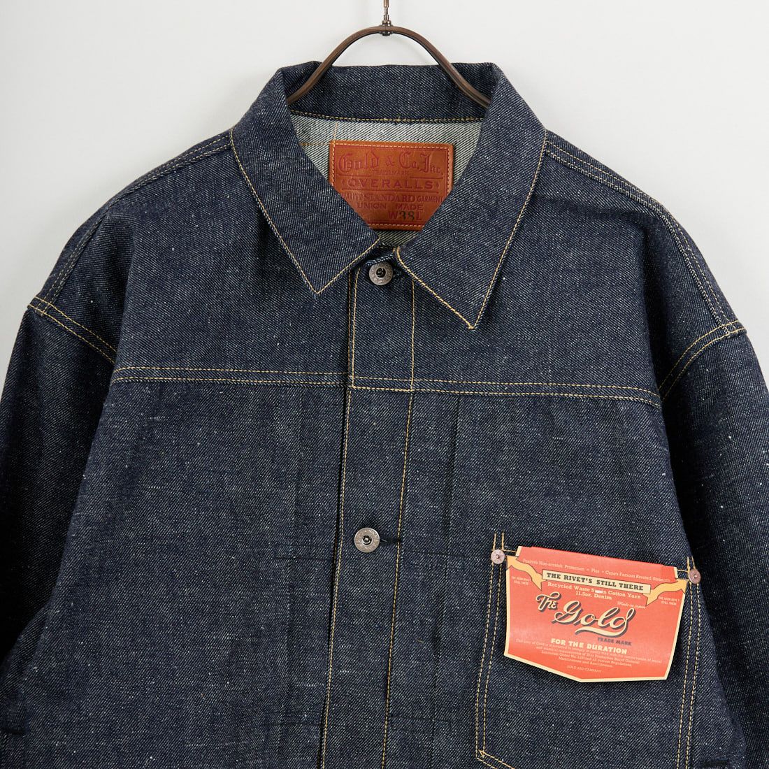 GOLD [ゴールド] 11.5oz デニムブラウス WW2モデル [GL15860N] 420 N.NAVY