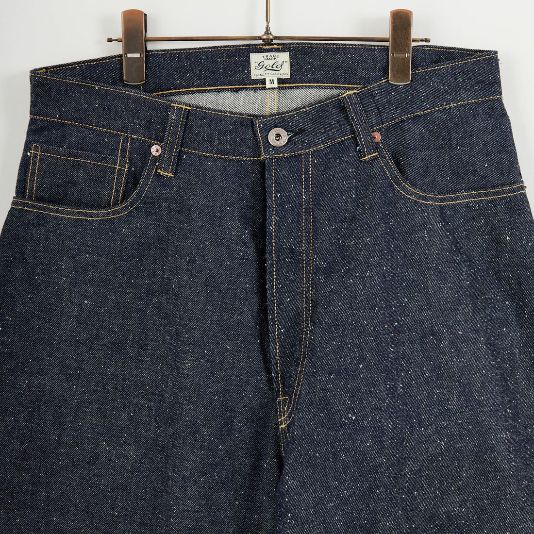 GOLD [ゴールド] 11.5oz 5ポケットデニムワイドパンツ [GL42620N] 420 N.NAVY