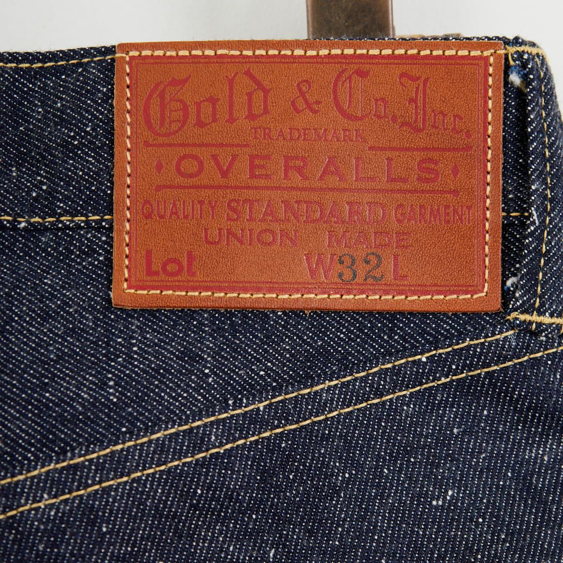 GOLD [ゴールド] 11.5oz 5ポケットデニムワイドパンツ [GL42620N] 420 N.NAVY