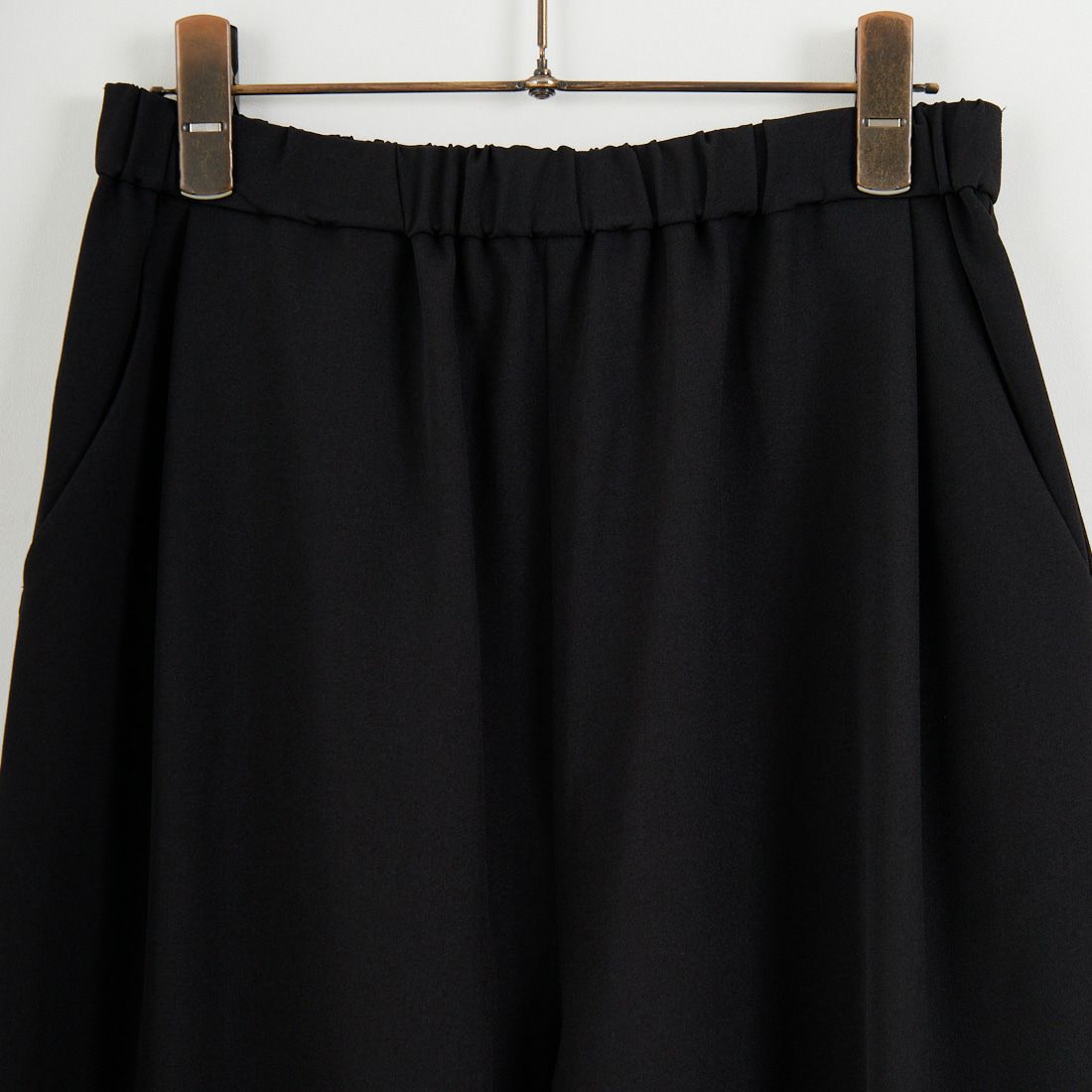 STELLA CIFFON [ステラシフォン] ウォースフィルツイルワイドパンツ [ST3-25206A] 80 BLACK