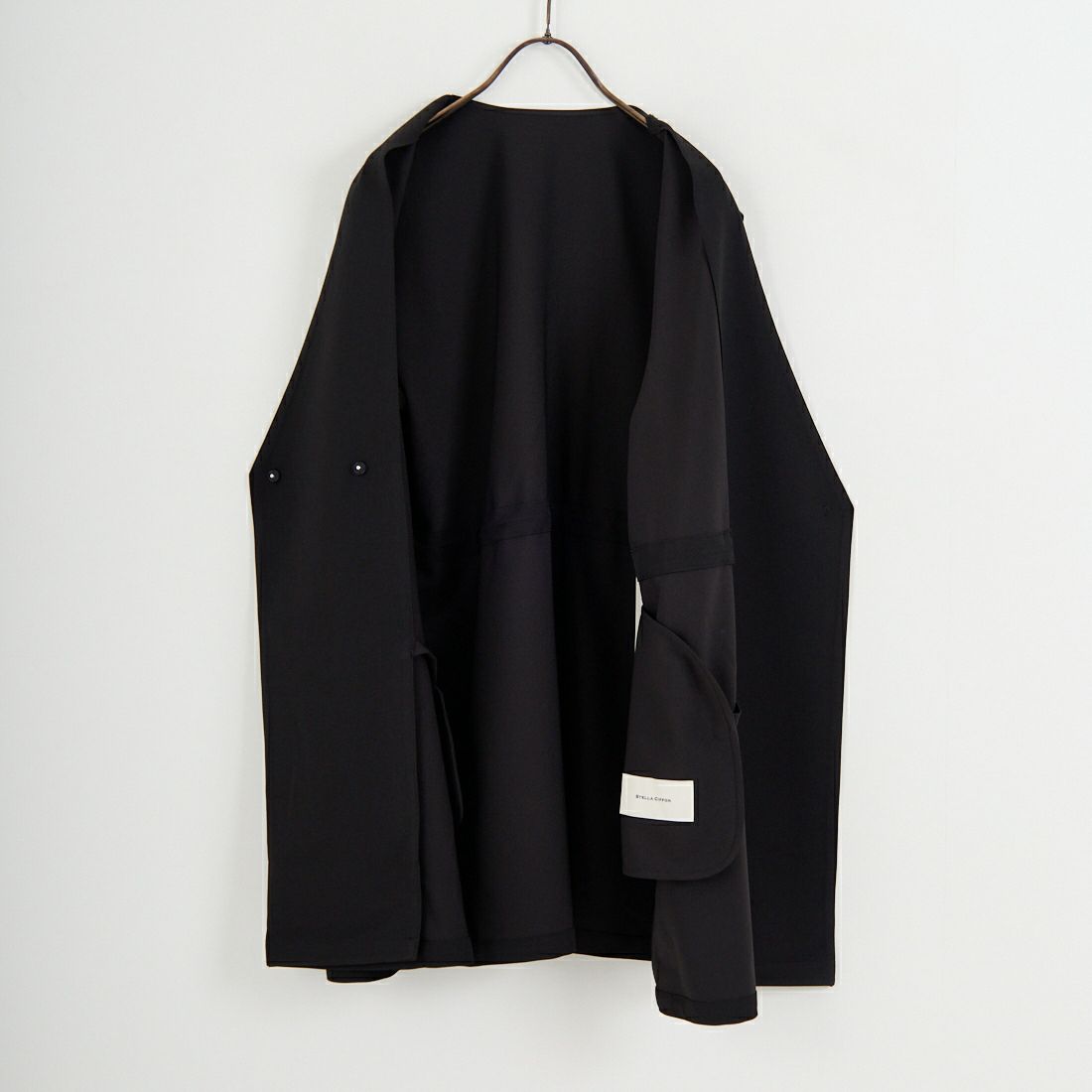 STELLA CIFFON [ステラシフォン] ウォースフィルツイルジレ [ST3-25105A] 80 BLACK