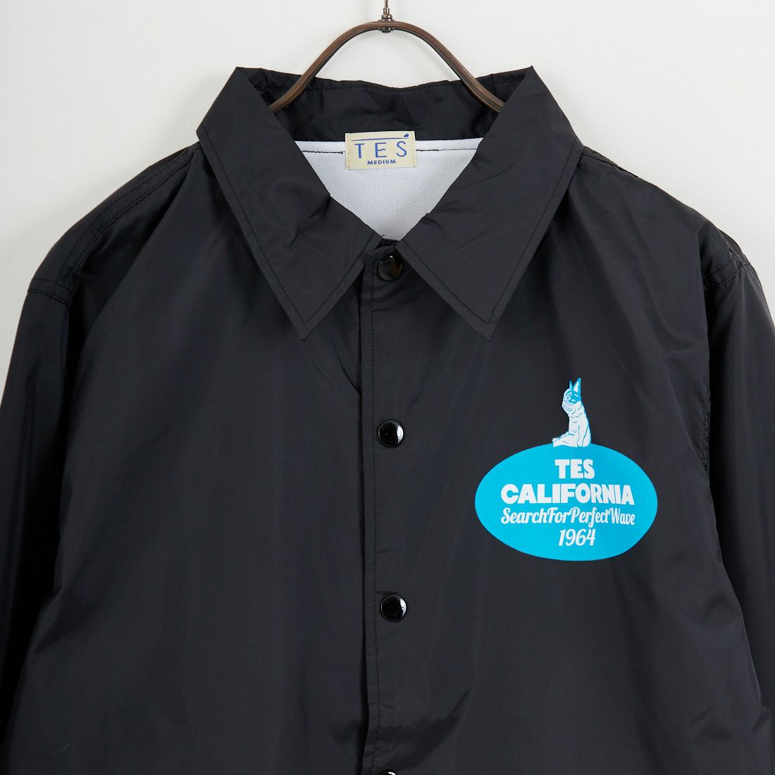 The Endless Summer [エンドレスサマー] CALIFORNIA クルーコーチジャケット [SD-26374000] 01 BLACK