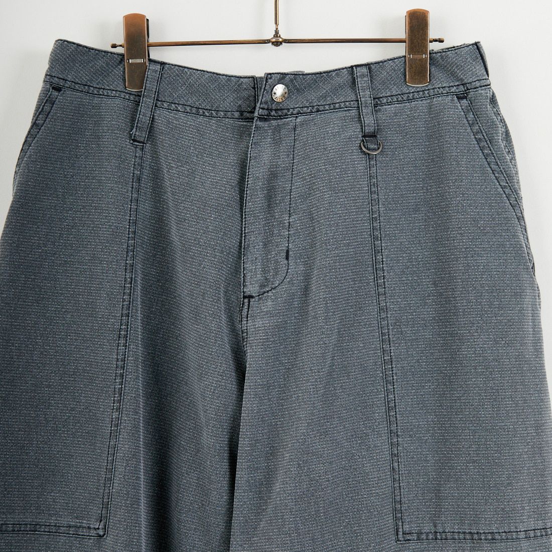 HELLO CALIF [ハローカリフ] ドットメッシュバギーパンツ [661003] CHARCOAL