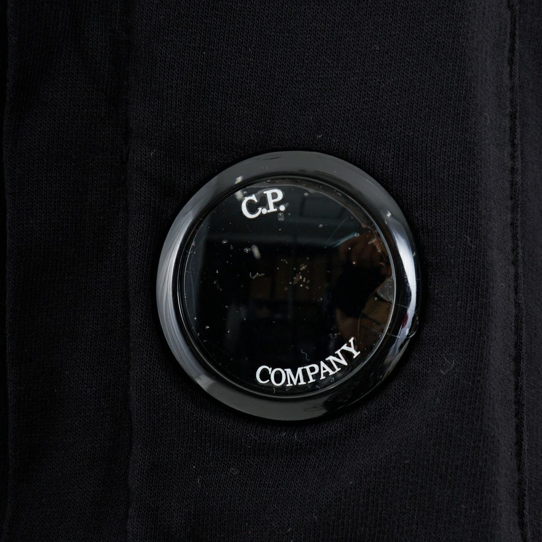 C.P.COMPANY [シーピーカンパニー] ライトフリースクルーネックスウェット [RCCMSS711A] 999 BLACK