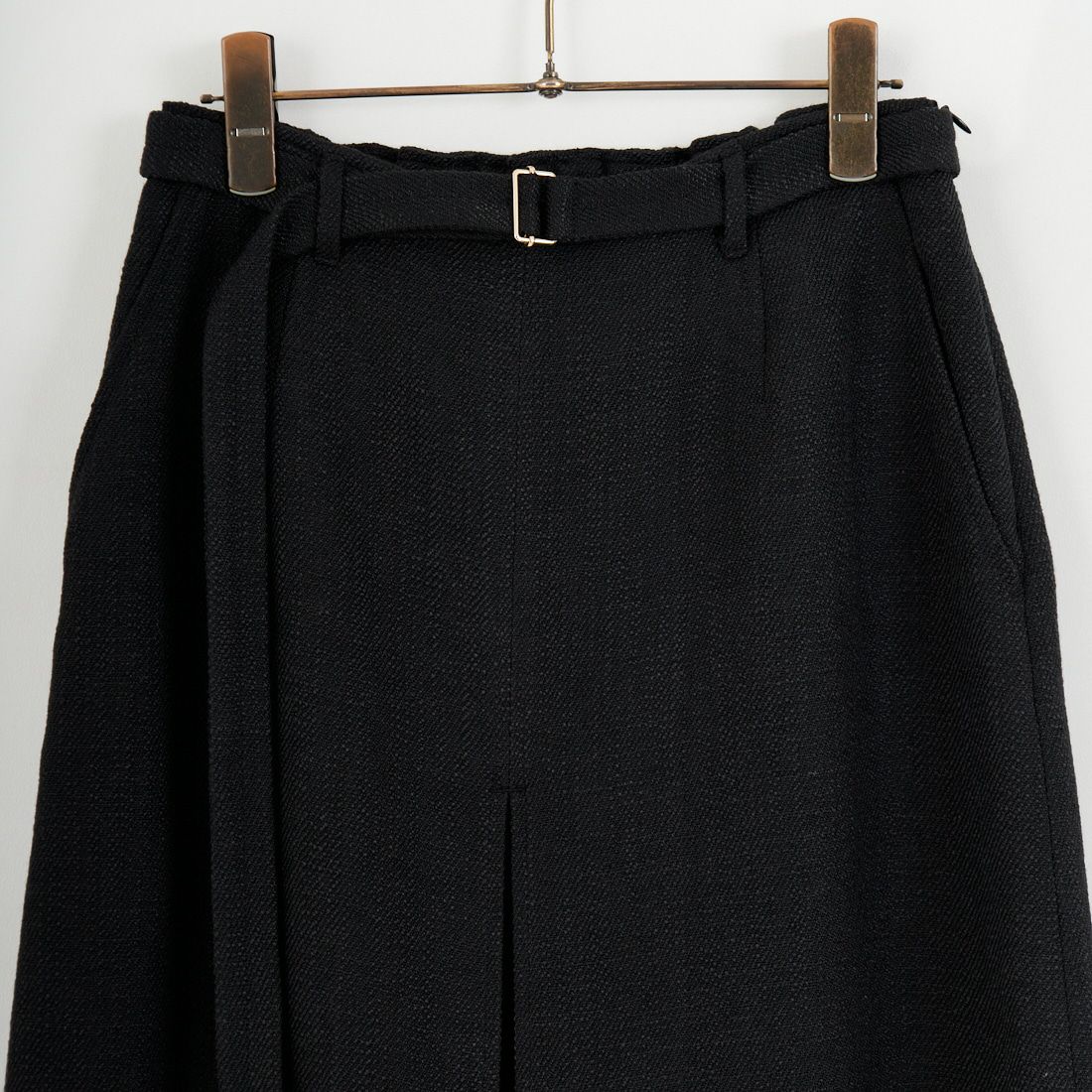 CHIGNON [シニヨン] ツイードファスナースリットスカート [2756-451MK] BLACK