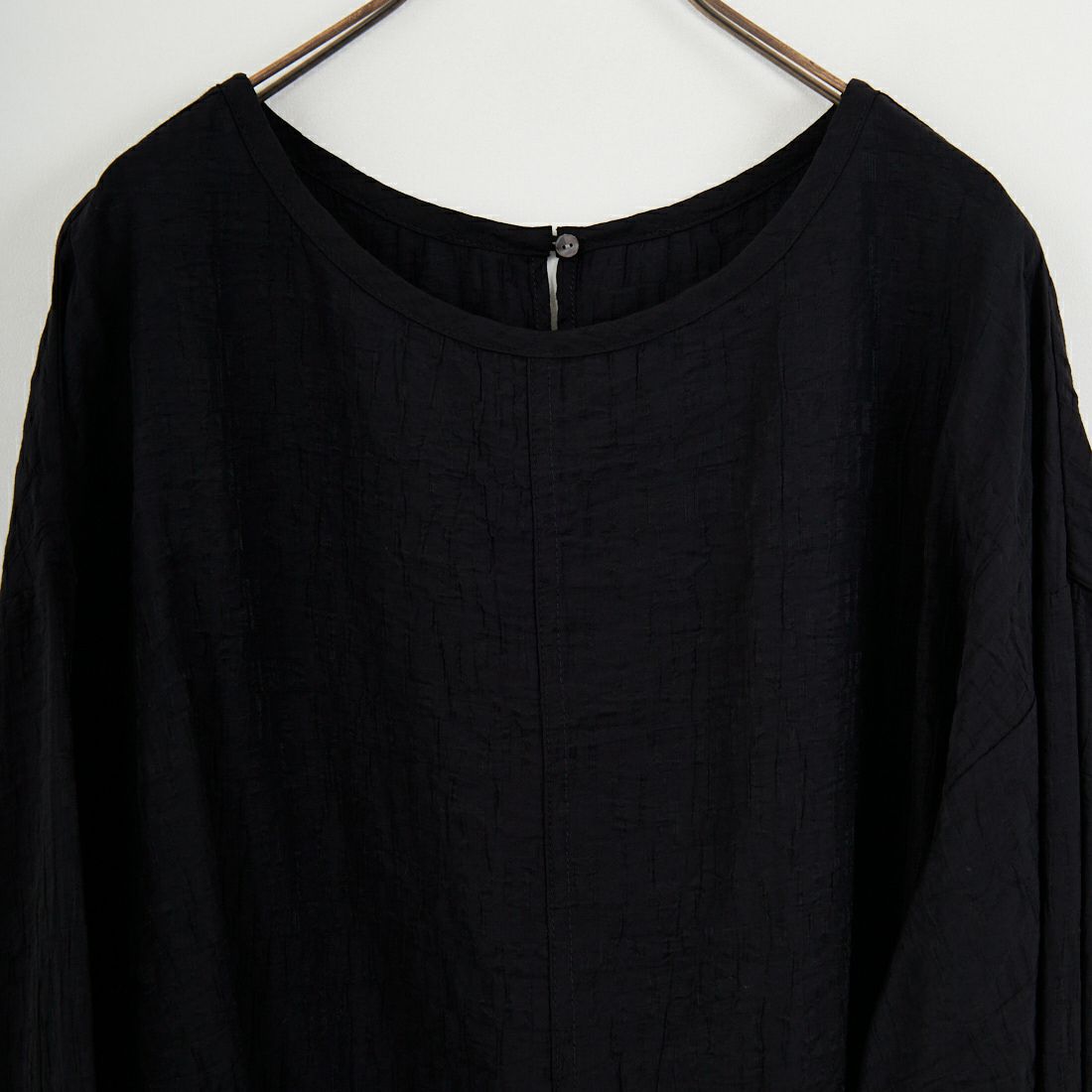 CHIGNON [シニヨン] フリル衿付きシャツ [1556-428KK] BLACK