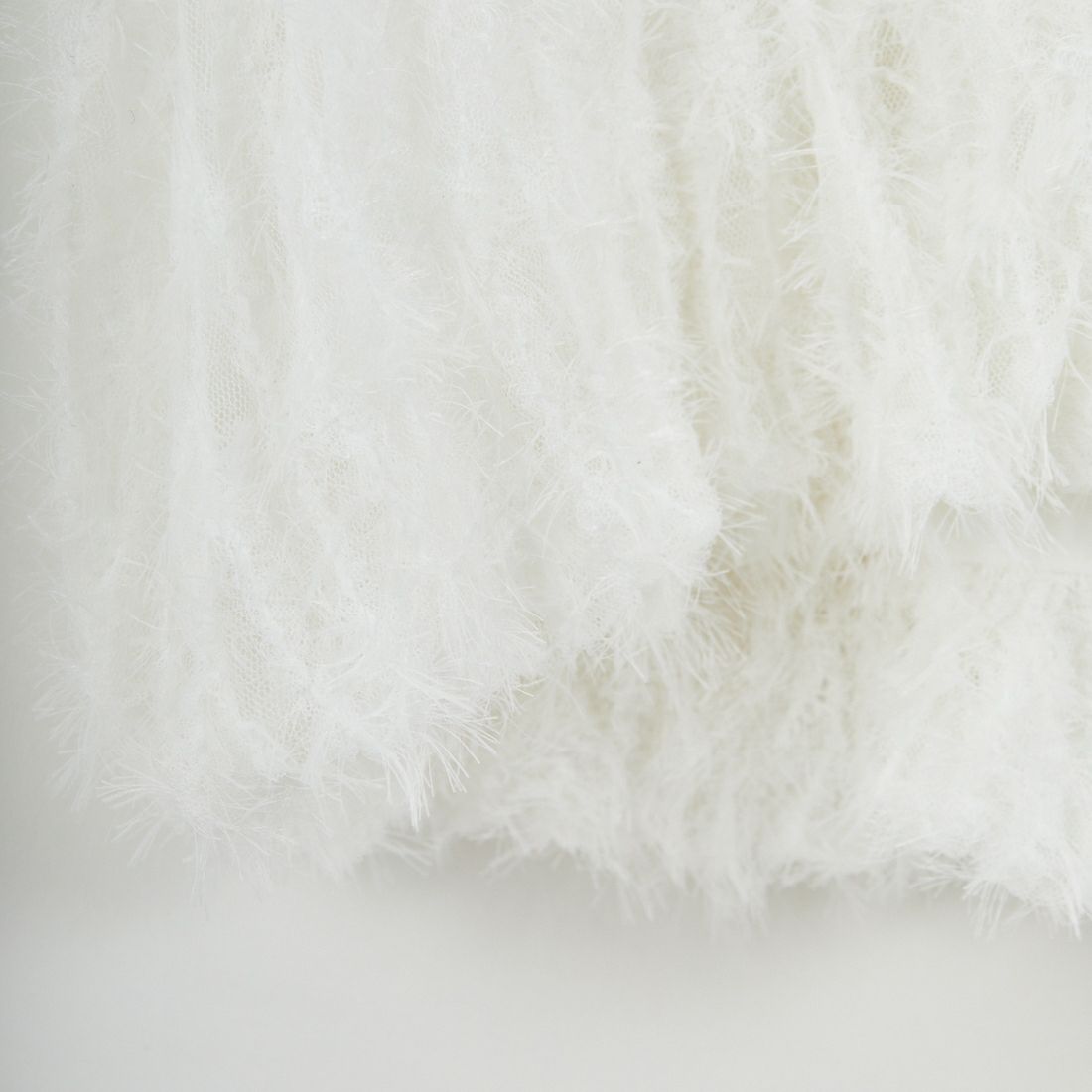 CHIGNON [シニヨン] ファードッキングシャツ [1956-423KK] WHITE