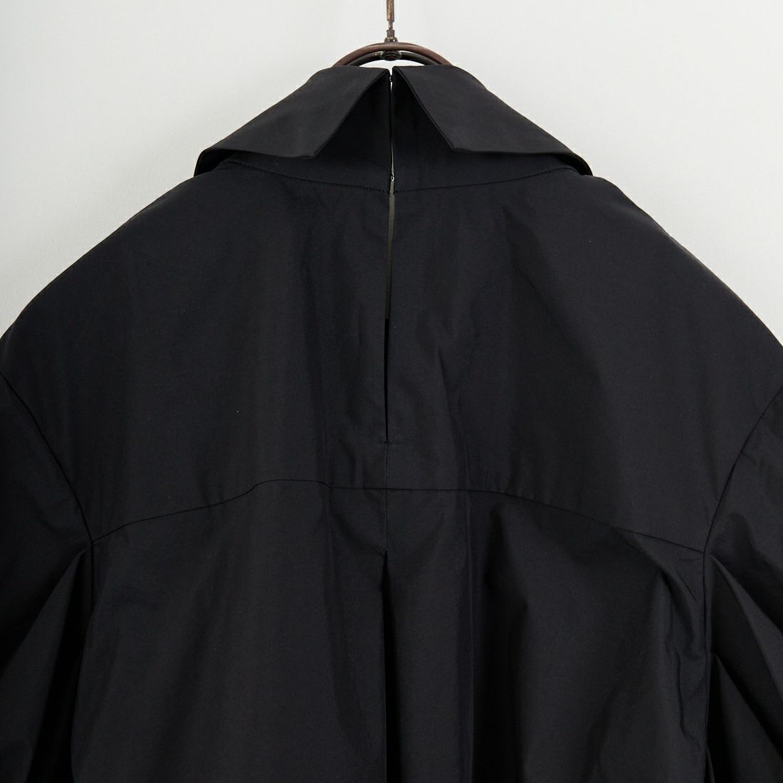 RIM.ARK [リムアーク] フォールデッドネックタックブラウス [460JSL30-0391] BLK