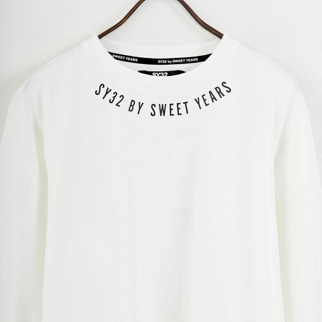 SY32 [エスワイサーティトゥ] ネックラウンドプリント ロングスリーブT