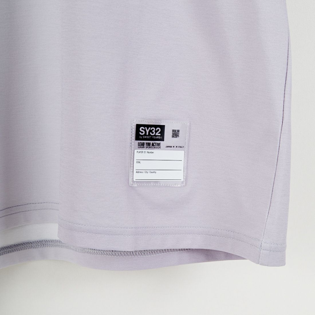 SY32 [エスワイサーティトゥ] グラデーションロゴ ロングスリーブTシャツ [32-26SN1-12] WHITE