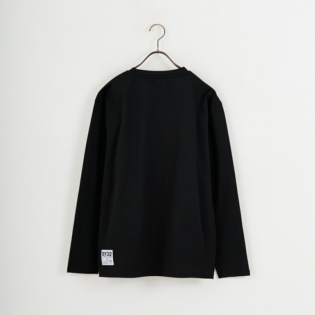 SY32 [エスワイサーティトゥ] ミニボックスロゴ ロングスリーブTシャツ [32-26SN1-16] BLACK