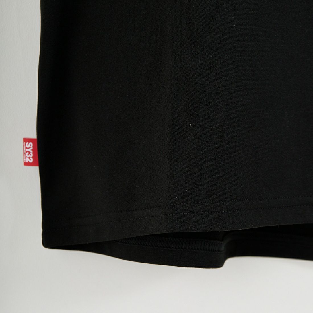 SY32 [エスワイサーティトゥ] ミニボックスロゴ ロングスリーブTシャツ [32-26SN1-16] BLACK