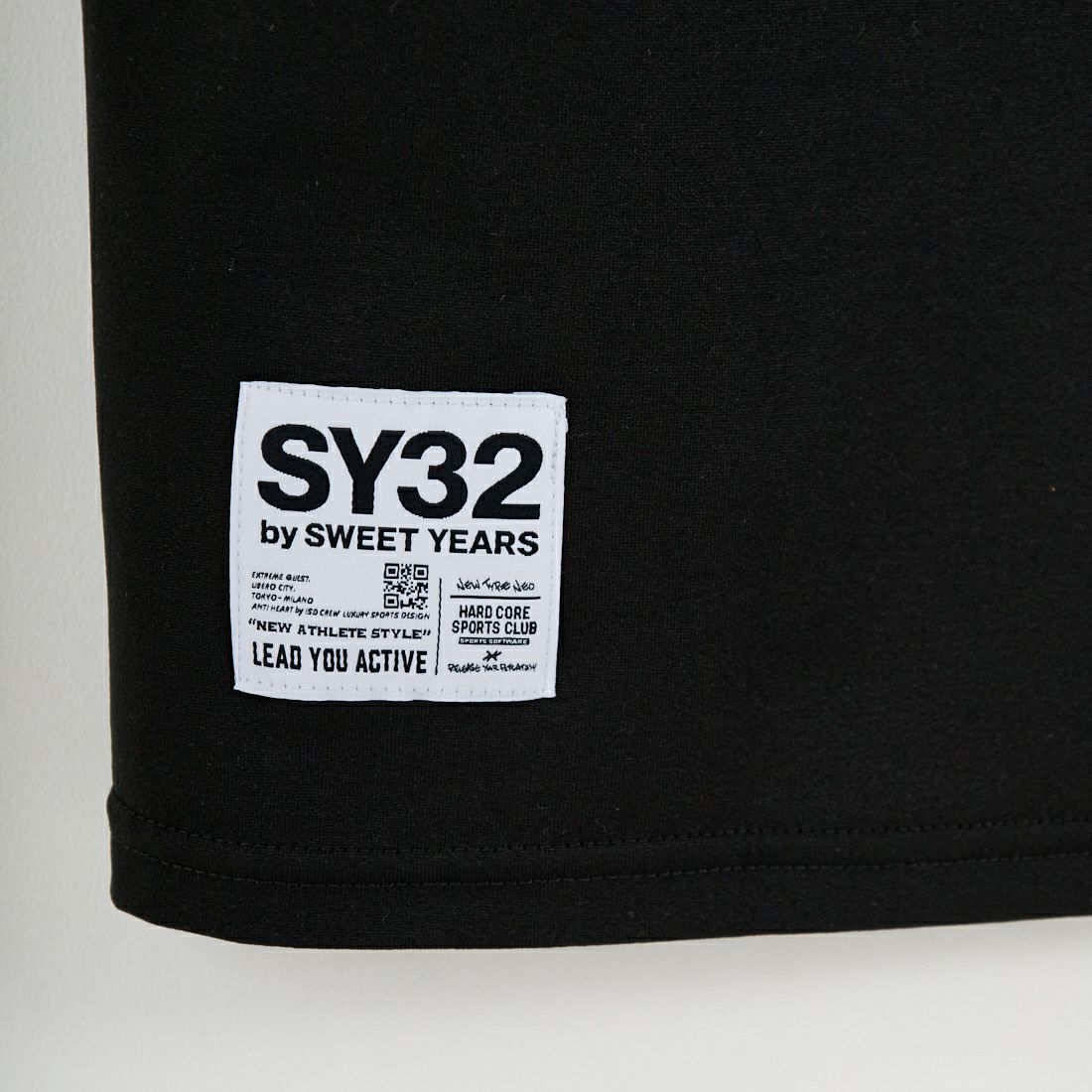 SY32 [エスワイサーティトゥ] ミニボックスロゴ ロングスリーブTシャツ [32-26SN1-16] BLACK