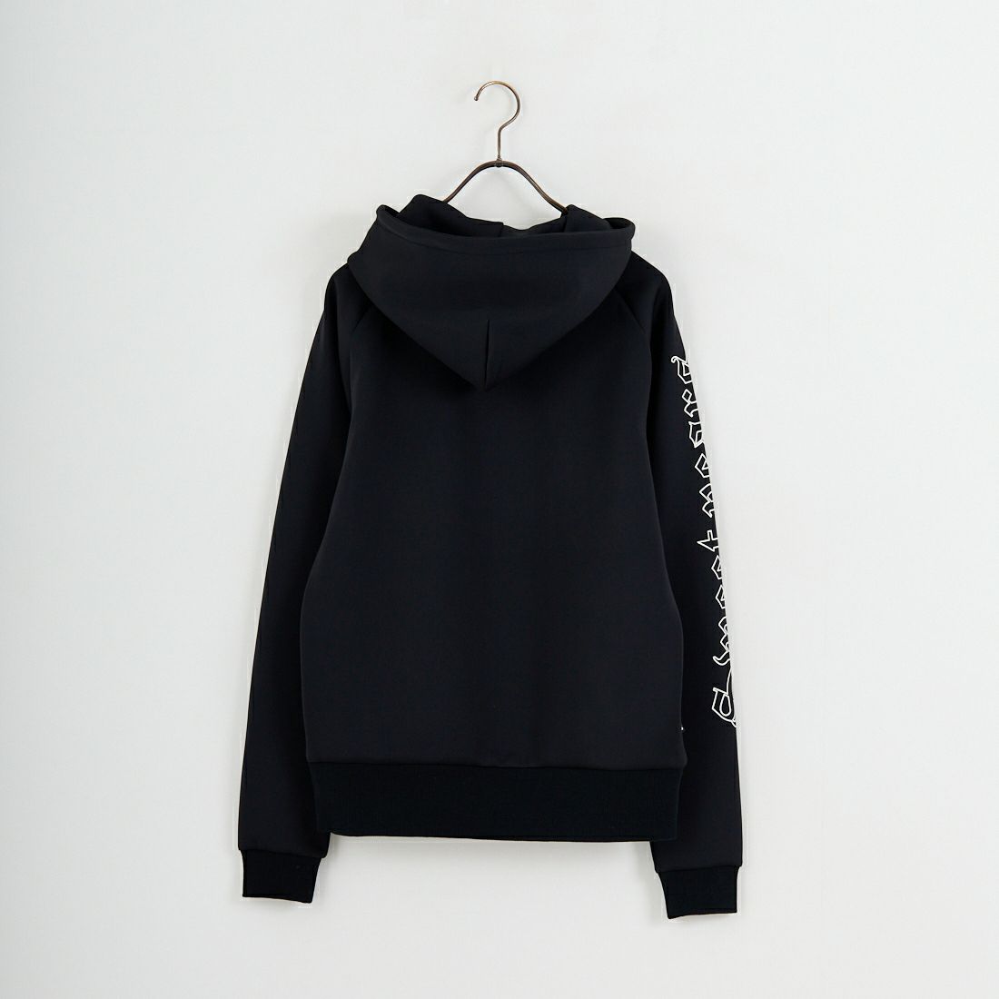 SY32 [エスワイサーティトゥ] ダブルニットゴシックロゴフーディ [32-26SN1-05] BLACK