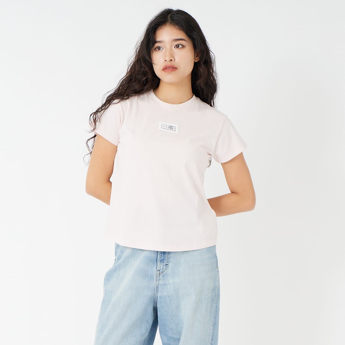 MM6 Maison Margiela [エムエムシックス メゾン マルジェラ] ニューメリック コットンTシャツ [S52GC0326-M20170] 231 PINK