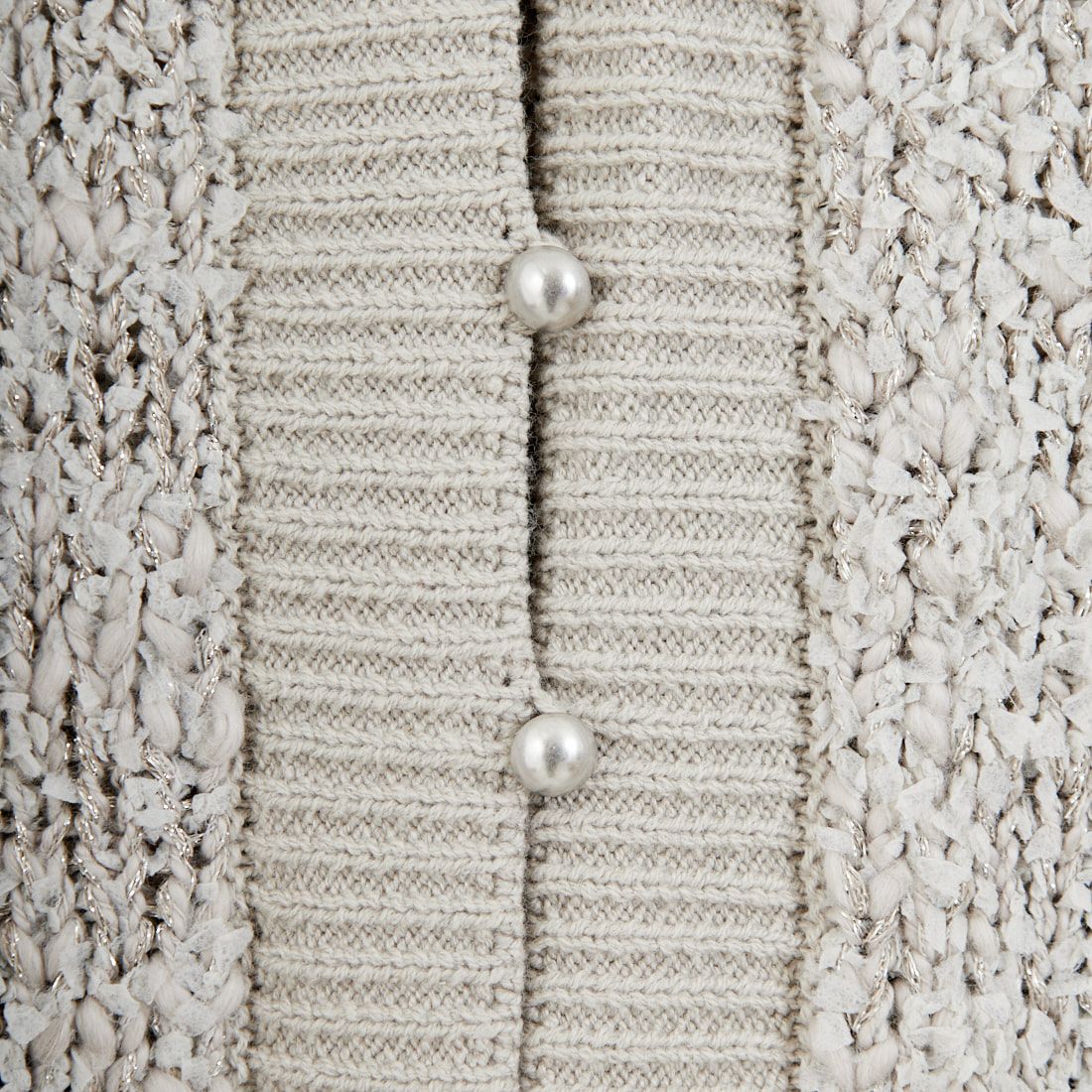 &g'aime [アンジェム] ラメバタフライヤーンベスト [986-68002] ｸﾞﾚｰｼﾞｭ