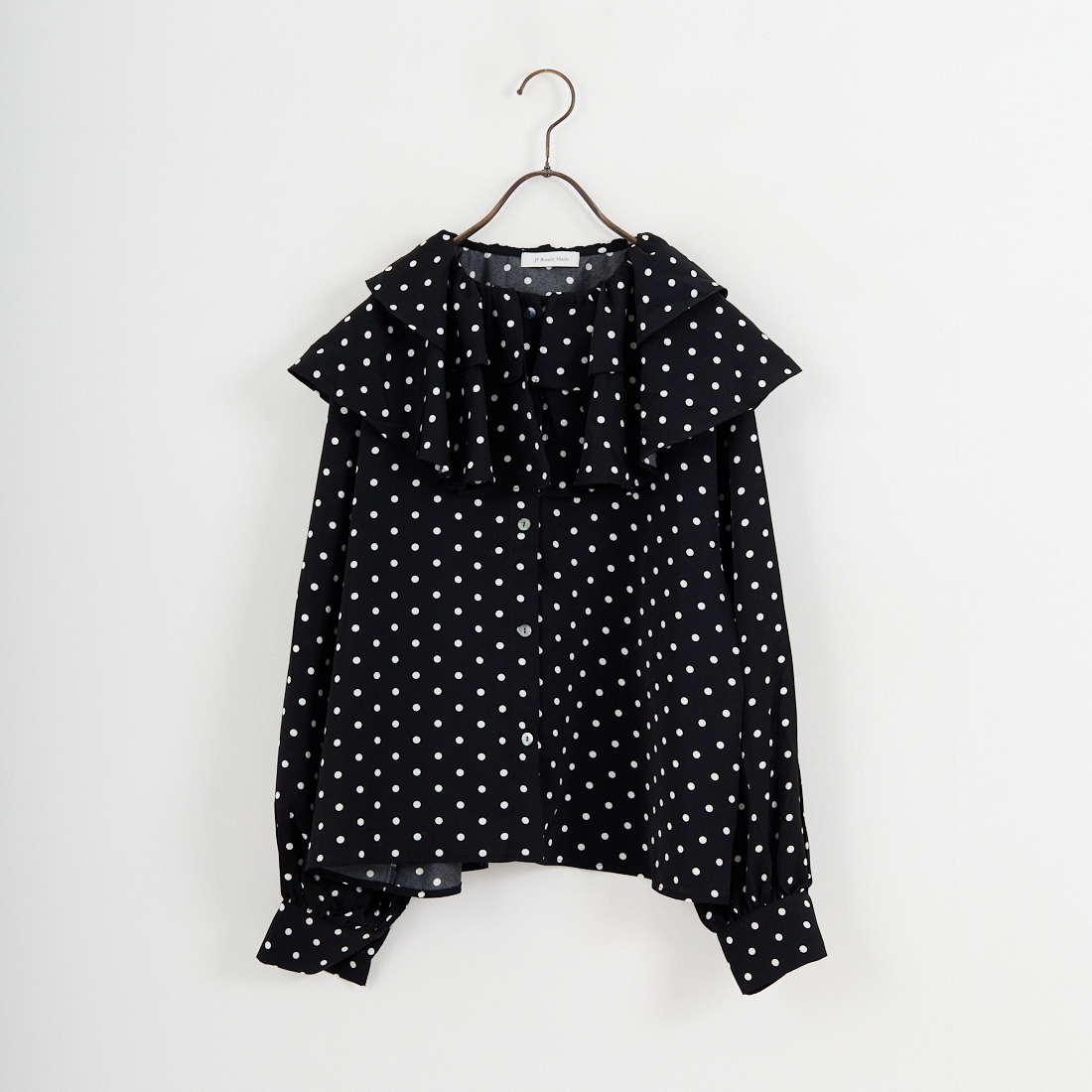Jf Ready Made [ジェイエフレディメイド] ラッフルデザインブラウス