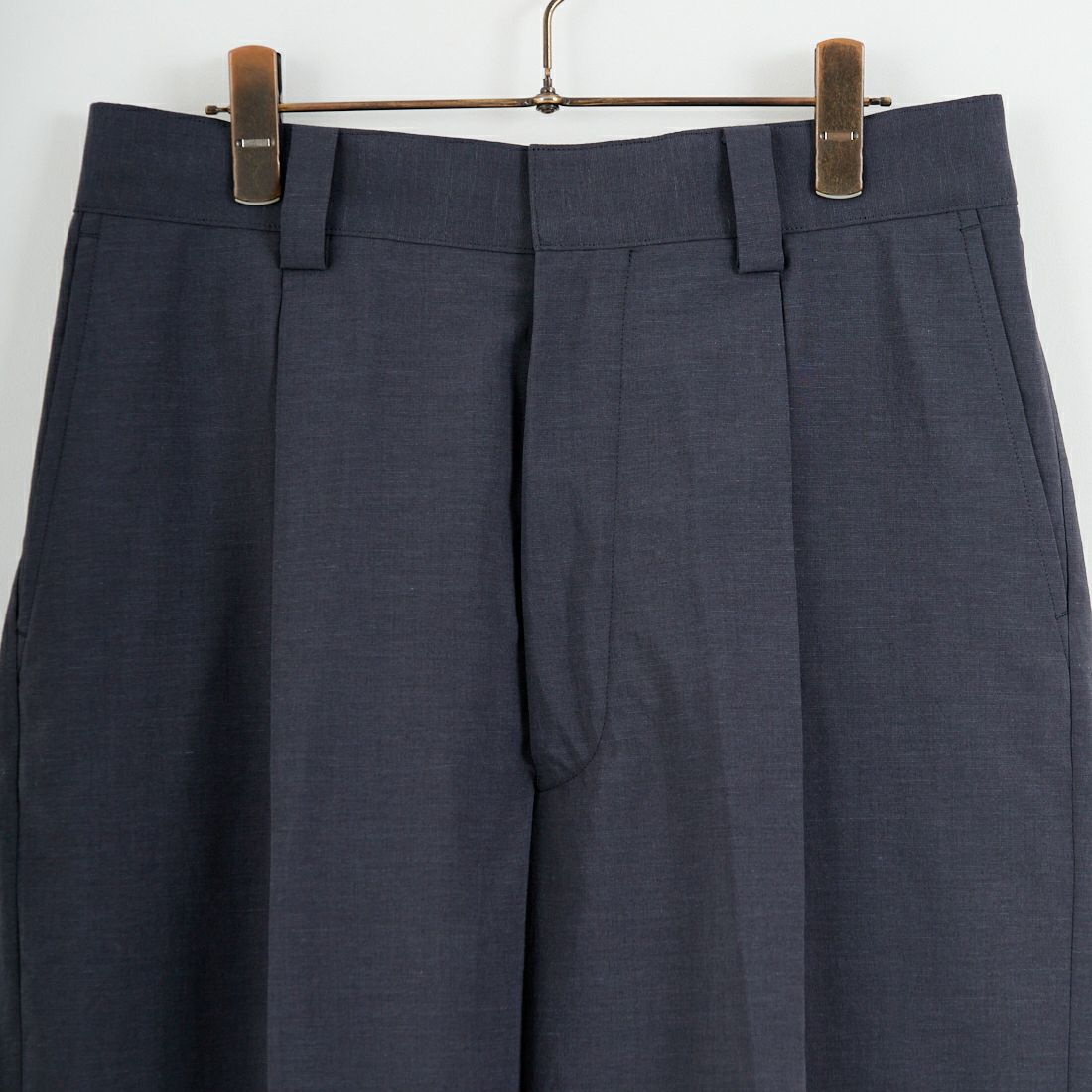 Noir Fabrik [ヌワールファブリック] オーバルワイドスラックス [NF-261-008] CHARCOAL