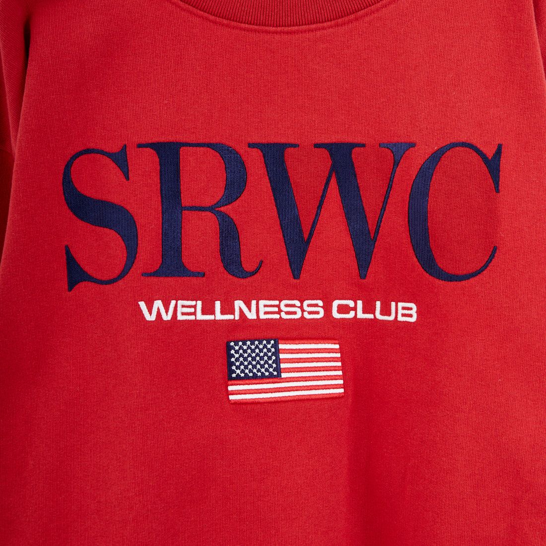 Sporty&Rich [スポーティアンドリッチ] ノーティカル刺繍クルーネックスウェット [ST07163177] RUBBY