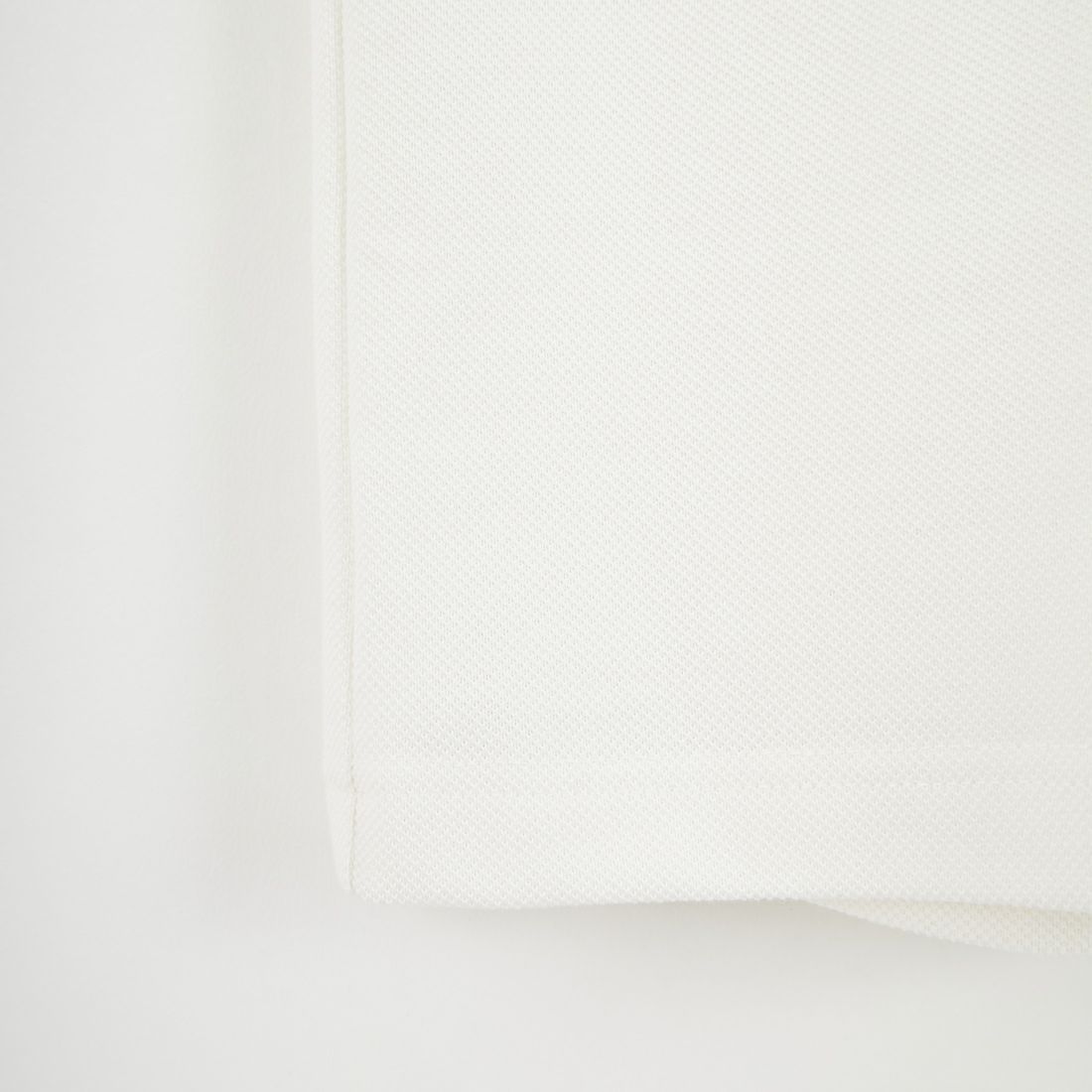 FRED PERRY [フレッドペリー] 別注 ツインティップライン ワイドシルエット鹿の子Tシャツ [FPM-26S-021JF] SNOW WHITE