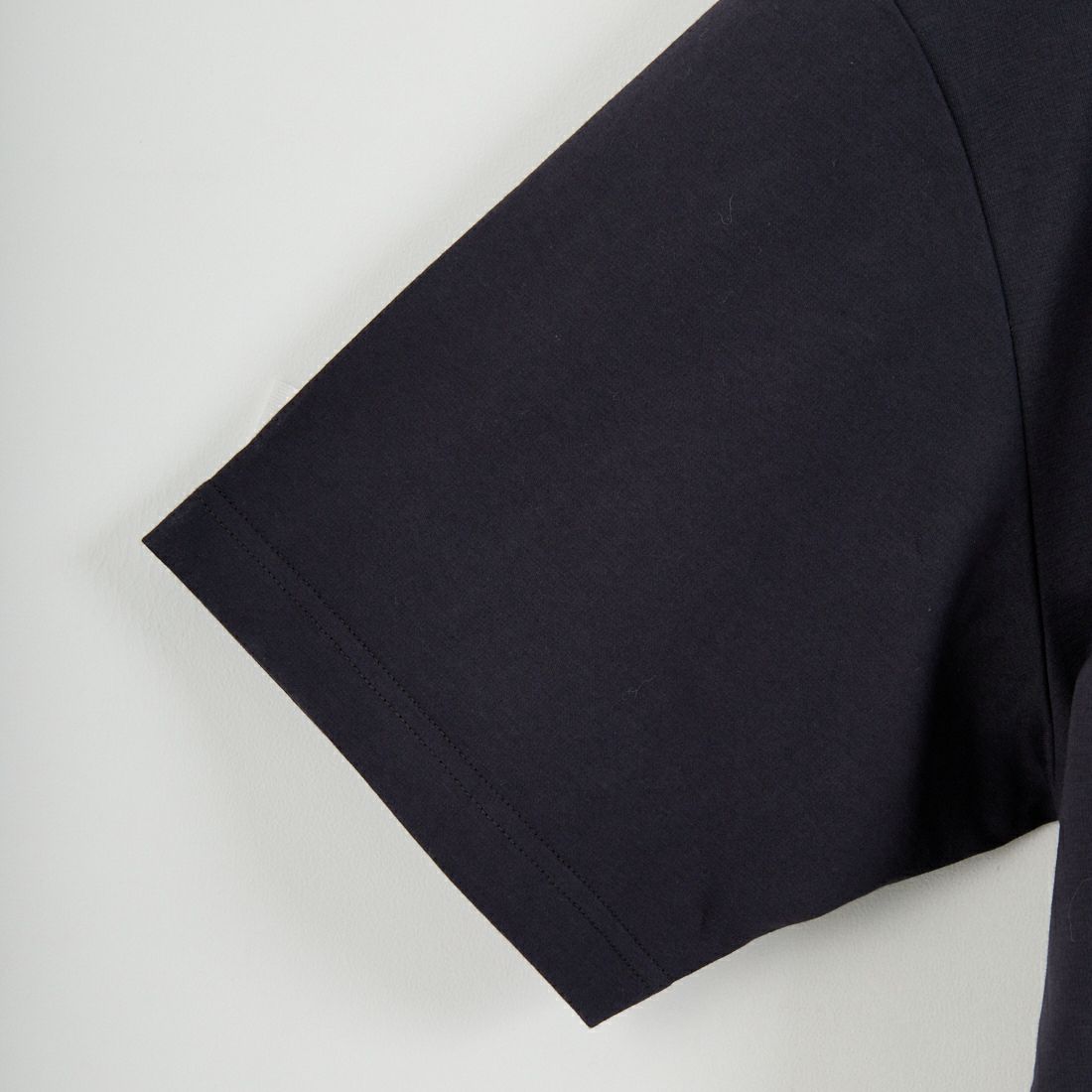 FRED PERRY [フレッドペリー] 別注 ワンポイントロゴ刺繍 ポンチドローコードTシャツ [FPM-26S-022JF] ANCHOR GRE