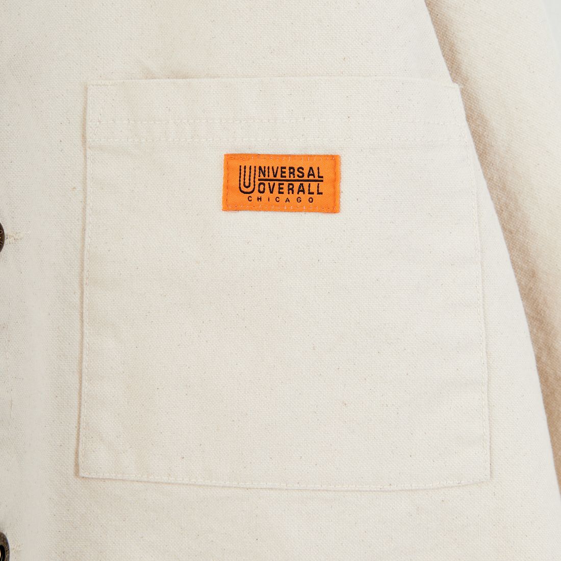 UNIVERSAL OVERALL [ユニバーサルオーバーオール] 別注 コーデュロイ襟 カバーオールジャケット [U2612225IN-JF] ｷﾅﾘ